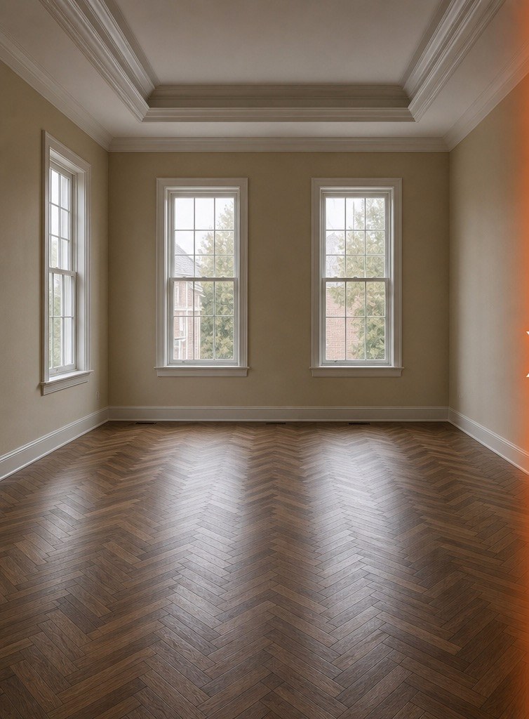Empty room before redesign